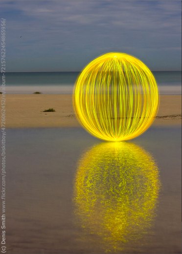 Ball of Light Mandala by Denis Smith