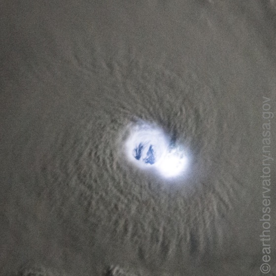 Eye of the Storm by ISS Astronauts