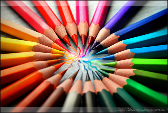 Color Pencils by Thibaut Chéron