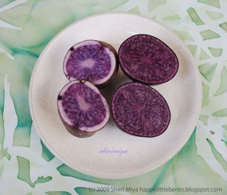 Purple Potatoes - photo by Sheri Miya