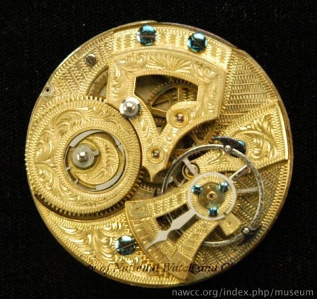 Inside mid-1800's Swiss Pocket Watch