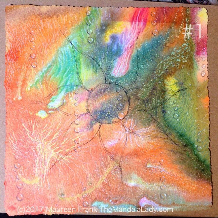 Neural Pathways - The Mandala Lady - happenings art - abstract - mandala